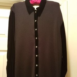 Women's long sleeve dressy top